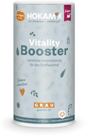 GRAU HOKAMIX30 Classic Örtblandning i pulverform med 30 viktiga örter i förebyggande syfte för hundar, tillskottsfoder för hundar, tusenkonstnär, originalprodukt, 1-pack (1 x 800 g)