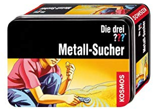 Die DREI ??? Metall-Sucher von Kosmos, Detektivspielzeug, Detektiv Ausrüstung, Detektiv Set, Mitbringsel Kindergeburtstag, Geschenk für Kinder ab 8-12 Jahre