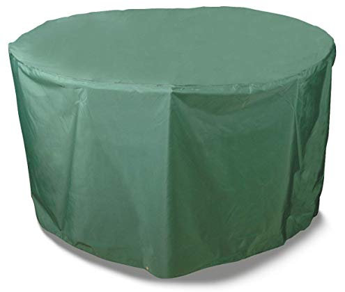 Bosmere Protector 5000 | Circular Table Cover | D 128cm H 71cm | 100% Waterproof, UV Protected, Heavy Duty 600D | 5 Year Guarantee | MG545