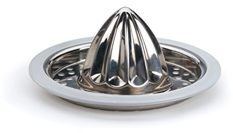 RSVP International 8021 Endurance Kitchen Collection Dishwasher Safe Citrus Juicer, Stainless Steel, Silver