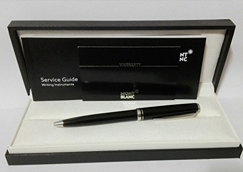 Montblanc 111843 Platinierter Kugelschreiber BP Cruise Collection, schwarz