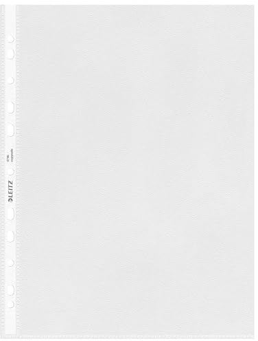 Esselte Leitz prospektfodral standard, A4, PP, genärkt, dokumentätt, färglös