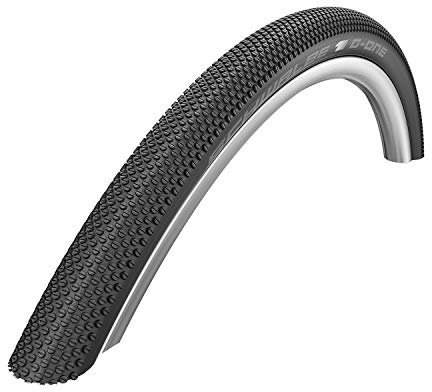 Schwalbe G-One Fahrrad Bereifung, Schwarz, 28 x 1.35 35-622