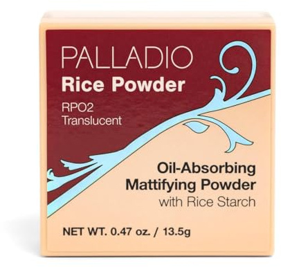 Palladio Reispuder, loser Fixierpuder, absorbiert Öl, transparent