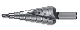 RUKO Stufenbohrer HSS spiralgenutet mit Kreuzanschliff Ø 4-20 mm - 101051/RUKO