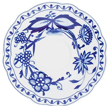 KAHLA 173504A72067C Rossella Zwiebelmuster Untertasse 15 cm | Untersetzer mit Zwiebelmuster Dekor aus Porzellan
