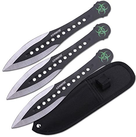 Wurfmesser Set Z-Hunter Drei Stück werfen Messer-Set