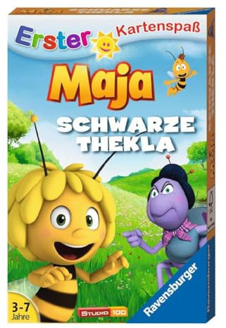 Ravensburger 20328 - Biene Maja Schwarze Thekla, Kartenspiele ab 3 Jahren