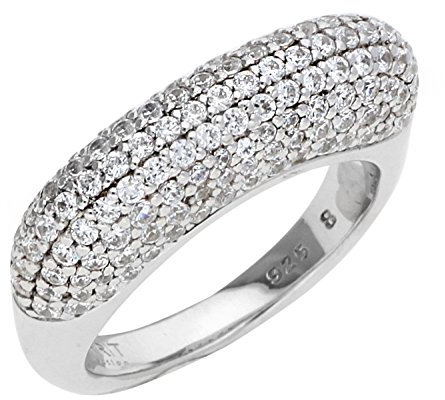 Esprit damring 925 sterlingsilver zirkonia ANTHEIA ELRG91923A, Silver, Kubisk zirkonia