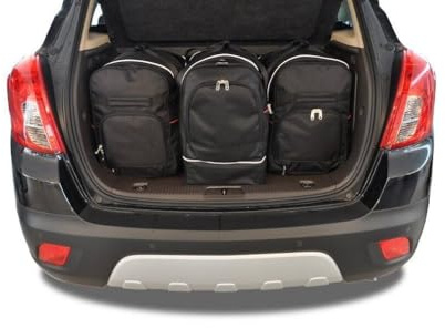KJUST Kofferraumtaschen 3 stk kompatibel mit OPEL MOKKA/MOKKA X A (J13) 2012-2019