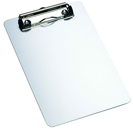 Alco-Albert 5516 Presse-papiers en aluminium DIN A5 incassable