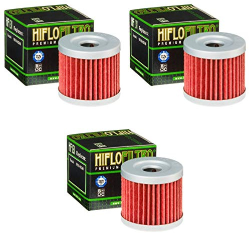 Hiflo 3x Ölfilter Supermoto 125 DD 2008-2015 HF131