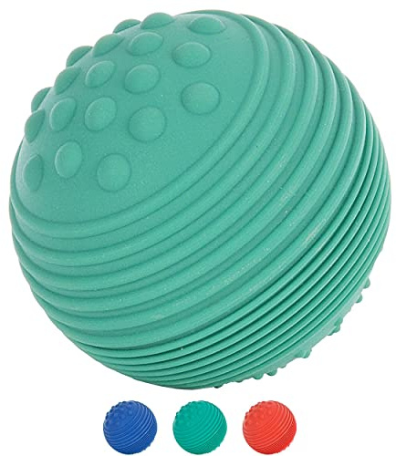Sport-Tec Physio Reflexball mit Noppen Massageball Motorik Training Entspannung, 7 cm