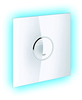 GROHE Ondus Digitecture Light | WC- Betätigungsplatte für Rapid SL | mit SoftTouch, Alpinweiß | 38915LS0