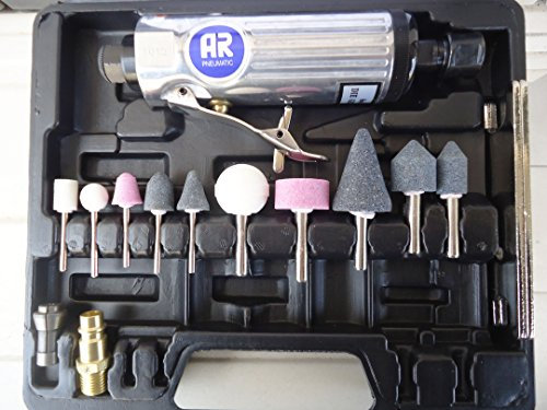 Kit Mini amoladora recta neumática 20000 r.p.m.