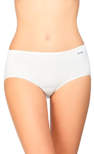 AVET Lot de 6 Culottes en Coton-Lycra sans Couture Culottes Femme (Lot de 6)