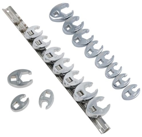 Crowfeet Wrench Crow Foot Spanner 3/8 dr Metric and Imperial AF SAE Socket