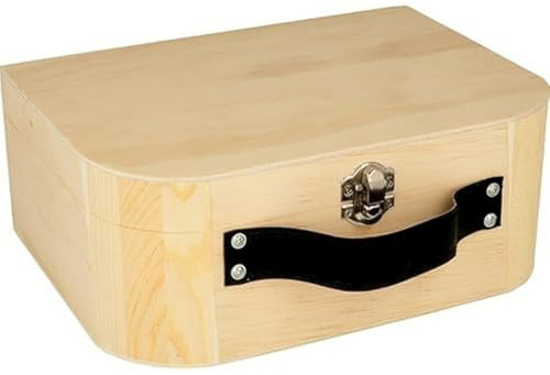 Artemio Holzkoffer, 23 x 17 x 9 cm, Beige