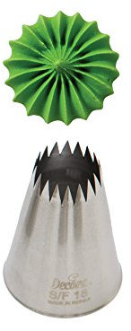 Decora 0263545 Cornetto Blisterato Stella Francese 18