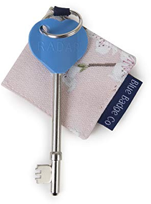 Blue Badge Co Genuine NKS Radar Key for Disabled Toilets UK with Cherry Blossom Keyrings, Easy Turn Access Disabled Toilet Key UK for Accessible Loos