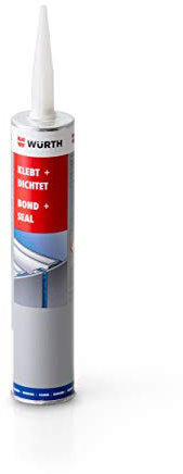 Würth Konstruktionsklebstoff Klebt + Dichtet -WEISS-360ML SABESTO
