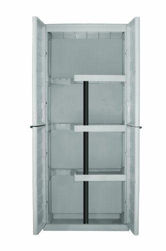 Art Plast Kunststoffschrank Gartenschrank Schrank hoch Außenbereich SP Li