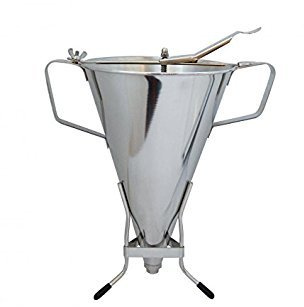 DE BUYER 1830 Patisserie 3354.50 Fondanttrichter KWIK max 3,3 Ltr Fassungsvermögen - Edelstahl