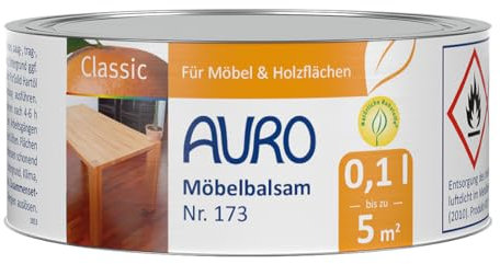 AURO Balsamo per mobili Classic n. 173, 0,10 litri