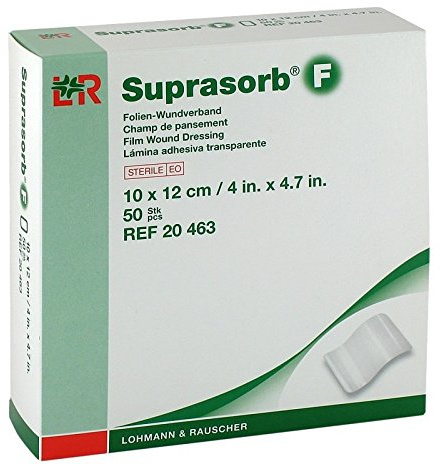 SUPRASORB F Sterile Wound Dressing 10 x 12 cm (Pack of 50)