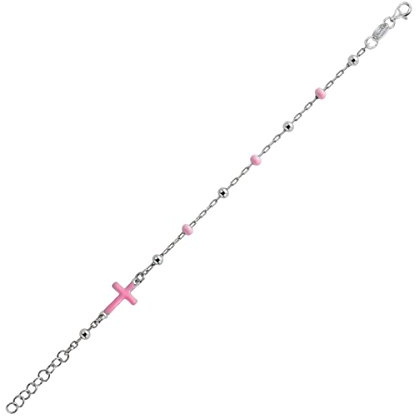 Scout barnarmband 925 silver rodiumpläterat 17 cm – 260236100, 17 centimeters, Sterlingsilver