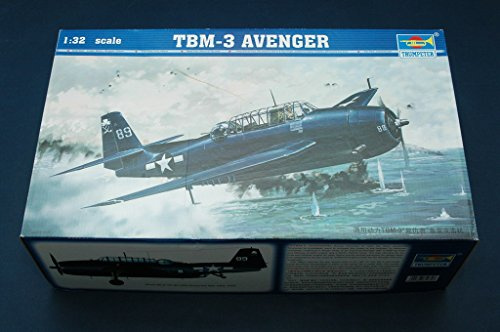 Trumpeter 02234 Modellbausatz Grumman TBF-3 Avenger, Mittel, Verschieden