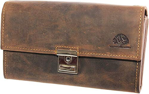 Greenburry Vintage Geldbörse Leder 17 cm