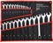 Monzana Set Chiavi Inglesi Combinate 25 pz 6-32mm Cromo Vanadio Chiave a Forchetta Fisse ad Anello