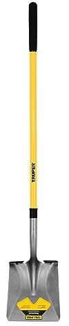 Truper PCL-F, pala quadrata manico lungo, modello fibra di vetro, 58