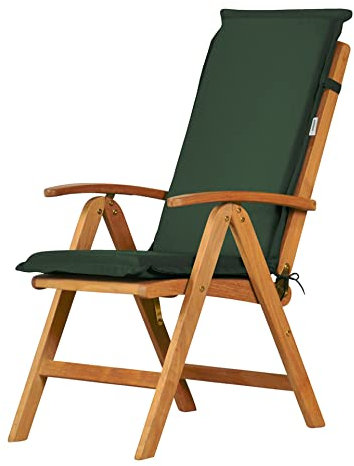 Kai Wiechmann Auflage Gartenstuhl Hochlehner Polster grün dunkelgrün Premium Made in Germany