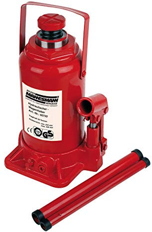 Brüder Mannesmann Hydraulischer Wagenheber, 20 Tonnen, TÜV/GS | M00720, Rot