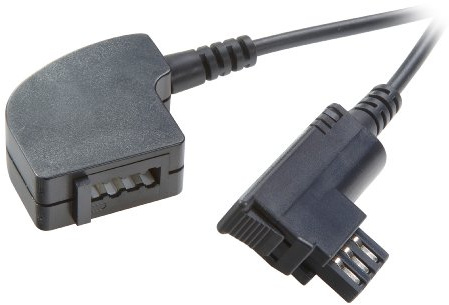 Vivanco 6-adrige Telefonverlängerung 3 m (TAE-F Stecker - TAE-F Kupplung) schwarz