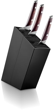 EVA SOLO | Angled Aluminum Knife Stand | Holds up to 20 knives (Sold Separatly) | Easy to Clean | Danish Design, Functionality & Quality | Black