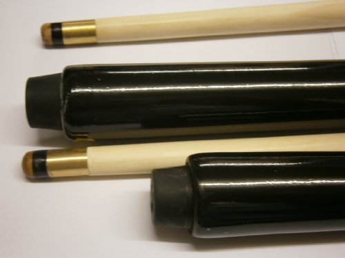 2 x 2-teilige 122 cm Pool-/Snooker-Queues – für Kinder und enge Räume