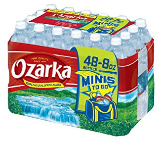 Ozarka Natural Spring Water, 8 Fluid Ounce (Pack of 48)