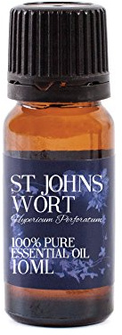 Mystic Moments | St John's Wort Essential Oil | 10ml | Hypericum perforatum gives a warm herbaceous aroma for diffusers, oil blends and fragrance formulations.