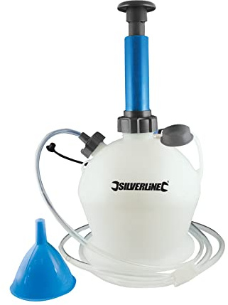 Silverline 104616 Pompe manuelle de vidange huile et eau 4 litres