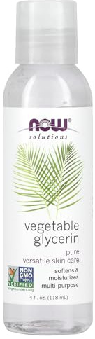 Now Foods, Vegetable Glycerin, 118ml, Laborgeprüft, Sojafrei, Vegan, Ohne Gentechnik