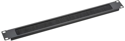 KIMEX - Panel pasacables - para Armario Rack 19'' - Tipo Cepillo - Altura 1U - 110-0187