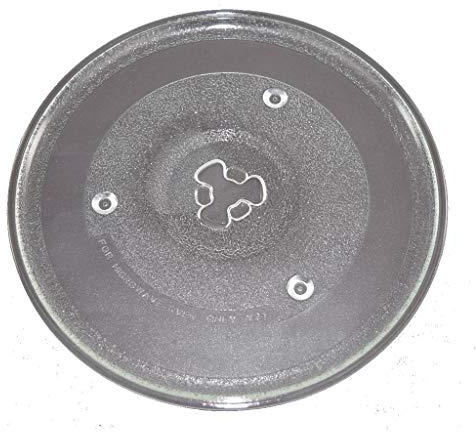 Microwave Glass Turntable Plate 270mm 6 Fixing Points Compatible With Hotpoint, Indesit, Kenmore, Kenwood, LG, Maytag, Morphy Richards, Panasonic, Russell Hobbs, Sainsburys Universal Replacement