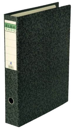ELBA Ordner Rado, DIN A3 hoch, 8 cm breit, schwarz