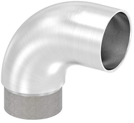 Anschlussbogen 90°, für Rohr 42,4 x 2,0mm, zum Stecken