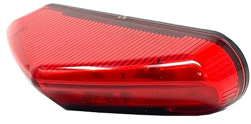 Stopp Rückleuchte mit Blinker für Projekt Motorrad - Rot Linse