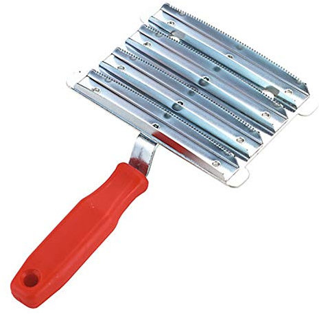 Striegel verzinkt, fein für Pferde