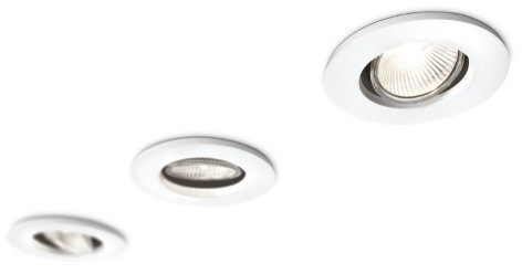 Philips Smart Spots Einbauspot Agena 1-flammig dimmbar 35 W, weiß 579593116
